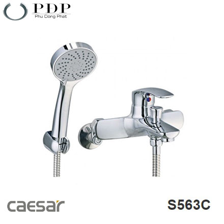 Vòi Sen Tắm Nóng Lạnh Caesar S563C