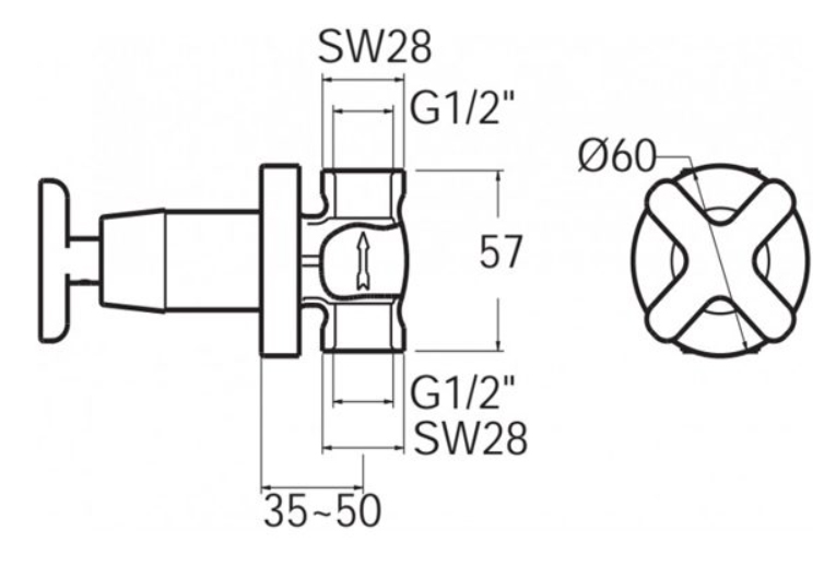 Vòi sen âm tường American Standard WF-T705-Đại lí TP.HCM