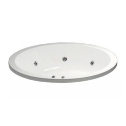 Bồn Tắm Xây Massage Caesar MT6470A Hình Tròn