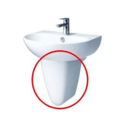 CHÂN TREO LAVABO CAESAR P2443(KHÔNG BAO GỒM LAVABO)