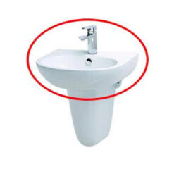 Lavabo Treo Tường Caesar L2152 (Không bao gồm chân)