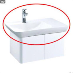 LAVABO ĐẶT TRÊN BÀN CAESAR LF5372 (KHÔNG BAO GỒM BÀN)