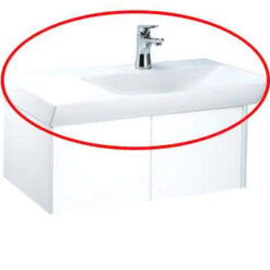 LAVABO ĐẶT TRÊN BÀN CAESAR LF5374 (KHÔNG BAO GỒM BÀN)