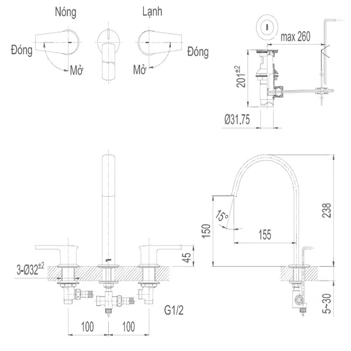 Thiết bị vệ sinh cao cấp chính hãng giá rẻ 2022 Thiết bị vệ sinh cao cấp