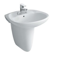 Lavabo INAX L-284V/L-284VC Treo Tường Kèm Chân Treo