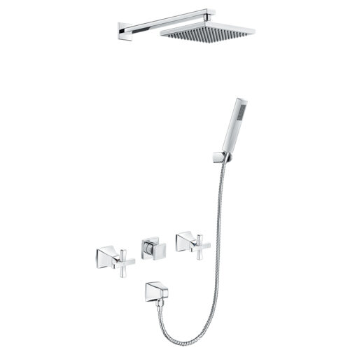 Thiết bị vệ sinh cao cấp chính hãng giá rẻ 2022 Vòi Sen Tắm Âm Tường Inax BFV-81SEHW