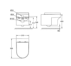 Thiết bị vệ sinh cao cấp chính hãng giá rẻ 2022 Thiết bị vệ sinh cao cấp