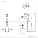 Vòi Chậu Nóng Lạnh ToTo TVLM111NS