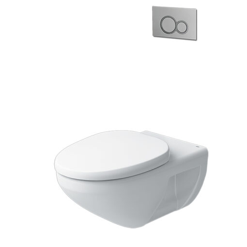 Thiết bị vệ sinh cao cấp chính hãng giá rẻ 2022 Bồn Cầu INAX AC-23PVN (AC23PVN) Treo Tường Két Nước Âm
