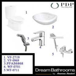 Combo C16: VF-2719+VF-0969+FFAS6868+WF-0701+WF-0711