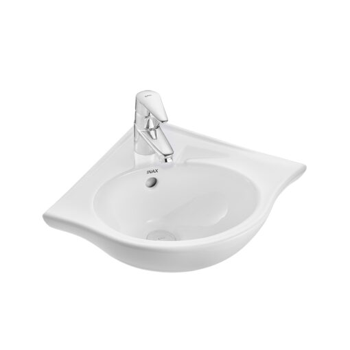 Thiết bị vệ sinh cao cấp chính hãng giá rẻ 2022 Lavabo INAX L-281V Treo Góc Nhỏ Gọn (392x347mm)