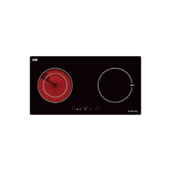 Bếp Điện Từ Kết Hợp Malloca MH-02IR 2 Vùng Nấu