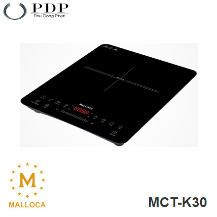 Bếp Từ 1 Vùng Nấu Malloca MCT-K30