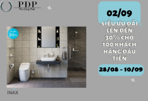 Ưu đãi thiết bị vệ sinh Inax