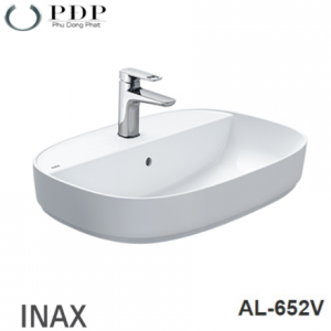 Ưu đãi thiết bị vệ sinh lavabo đặt bàn Inax AL-652V 
