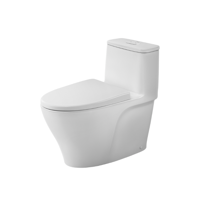 Thiết bị vệ sinh cao cấp chính hãng giá rẻ 2022 Bồn Cầu INAX AC-989VN (AC989VN) 1 Khối Nắp Êm