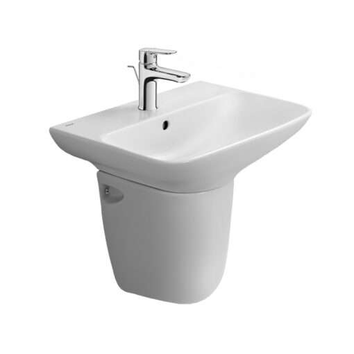 Thiết bị vệ sinh cao cấp chính hãng giá rẻ 2022 Chậu Lavabo Inax AL-289V/L-288VC Treo Tường Chân Ngắn Aqua Ceramic