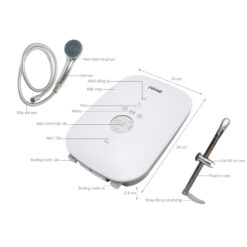 Máy Nước Nóng FERROLI DIVO SDN 4500W Trực Tiếp Chống Giật