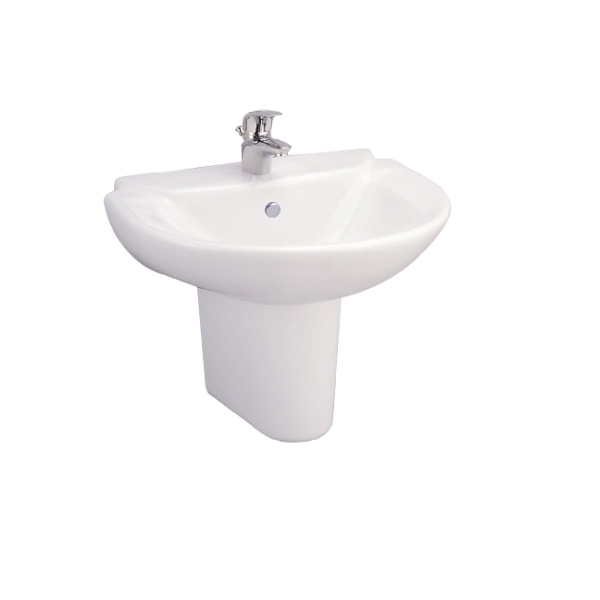 Thiết bị vệ sinh cao cấp chính hãng giá rẻ 2022 CHẬU TREO TƯỜNG CHÂN NGẮN COTTO C0237/C4201