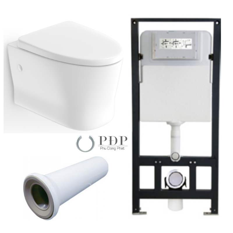 Thiết bị vệ sinh cao cấp chính hãng giá rẻ 2022 BỒN CẦU TREO TƯỜNG AMEIRCAN STANDARD WP-2265/G3004A/VPTL-3815