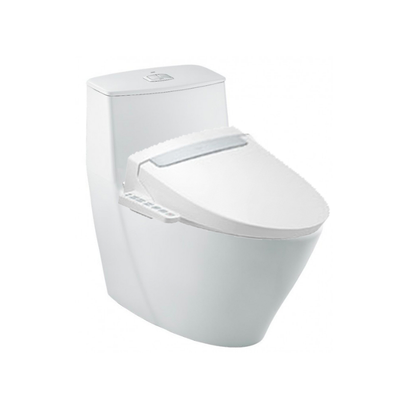 Thiết bị vệ sinh cao cấp chính hãng giá rẻ 2022 Bồn Cầu 1 Khối INAX AC-919R/CW-H20VN Nắp Điện Tử