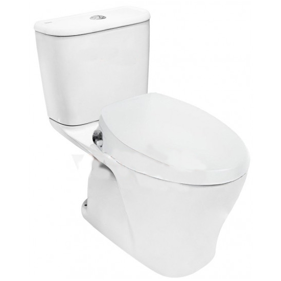 Thiết bị vệ sinh cao cấp chính hãng giá rẻ 2022 Bồn cầu 2 khối nắp rửa cơ American VF-2162S