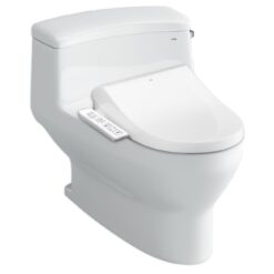 Bồn Cầu 1 Khối INAX AC-4005/CW-H17VN Nắp Điện Tử