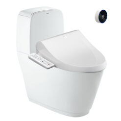 Bồn Cầu 2 Khối Xả Tự động INAX ACT-832/CW-H18VN Nắp Điện tử