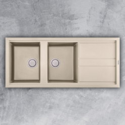 Chậu đã Rửa Chén Malloca BIANCO K-50062 2 Hộc