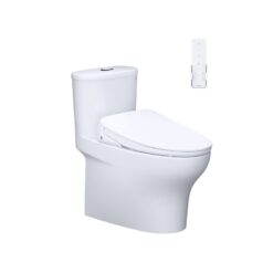 Bồn Cầu 1 Khối CAESAR C1394F/TAF710H Nắp Điện Tử