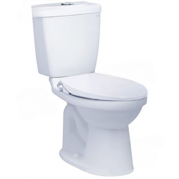 Thiết bị vệ sinh cao cấp chính hãng giá rẻ 2022 Bồn Cầu 2 Khối CAESAR CD1325/TAF060 Nắp Rửa Cơ