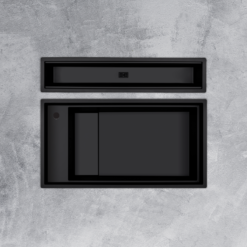 Chậu Đá Rửa Chén Màu Đen Malloca MYST K86S - MYST K86L