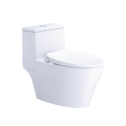 Bồn Cầu 1 Khối Caesar C1356F/TAF060 (CD1356/TAF060) Nắp Rửa Cơ