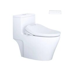 Bồn Cầu 1 Khối CAESAR C1356F/TAF610H Nắp Điện Tử