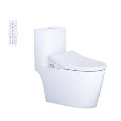 Bồn Cầu 1 Khối CAESAR C1364F/TAF512H Nắp Điện Tử