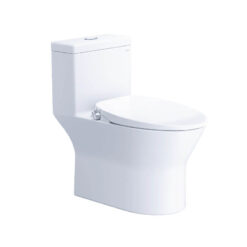 Bồn Cầu 1 Khối CAESAR C1374F/TAF060 Nắp Rửa Cơ