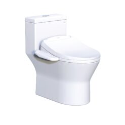 Bồn Cầu 1 Khối CAESAR C1374F/TAF400H Nắp Điện Tử