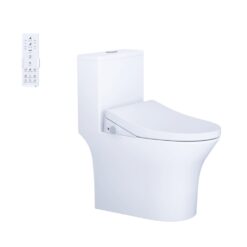 Bồn Cầu 1 Khối CAESAR C1391F/TAF512H Nắp Điện Tử