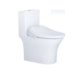 Bồn Cầu 1 Khối CAESAR C1391F/TAF610H Nắp Điện Tử