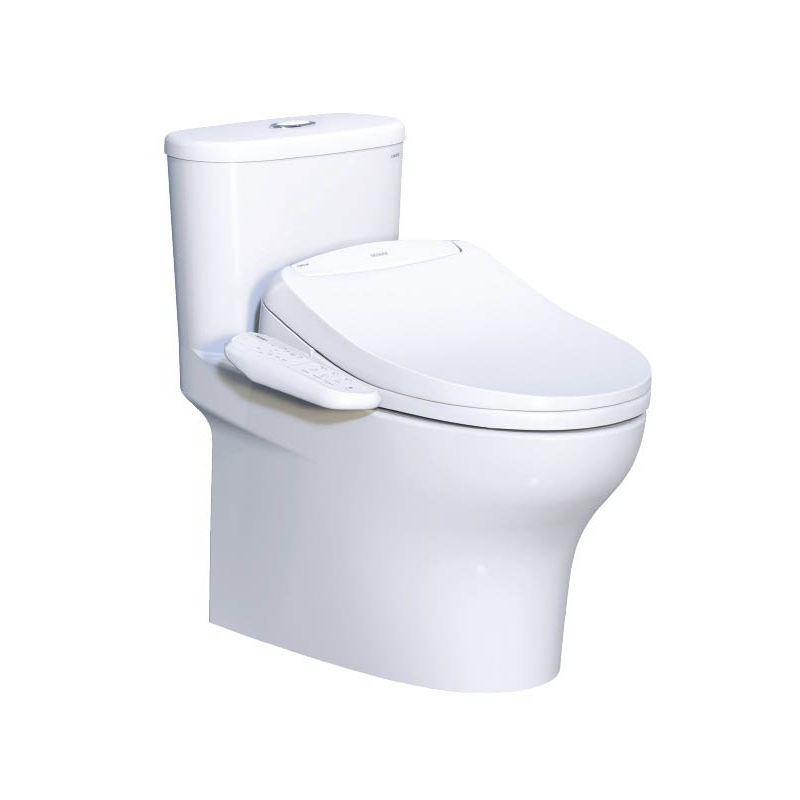 Thiết bị vệ sinh cao cấp chính hãng giá rẻ 2022 Bồn Cầu 1 Khối CAESAR C1394F/TAF400H Nắp Điện Tử