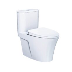 Bồn Cầu 1 Khối CAESAR C1395 (CD1395) Nắp Êm