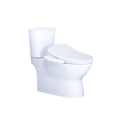 Bồn Cầu 2 Khối CAESAR CD1320/TAF400H Nắp Rửa Điện Tử