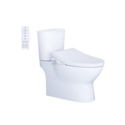 Bồn Cầu 2 Khối CAESAR CD1320/TAF512H Nắp Rửa Thông Minh