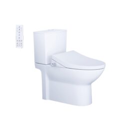 Bồn Cầu 2 Khối CAESAR CD1340/TAF512H Nắp Thông Minh