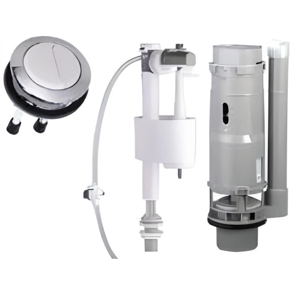 Thiết bị vệ sinh cao cấp chính hãng giá rẻ 2022 Bộ Xả Bồn Cầu Caesar FP825BV (CD1325 CDS1325 CD1338 CDS1338) 2 Khối