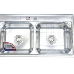 CHẬU RỬA CHÉN 2 HỘC ĐẠI THÀNH DX42004
