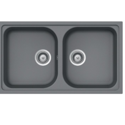 Chậu Rửa Đá Màu Xám Hafele HS19-GEN2R90 570.35.580