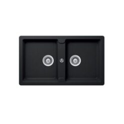 Chậu Rửa Đá Màu Đen Hafele HS19-GEN2S90 570.36.300