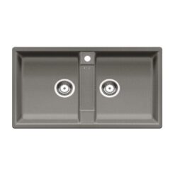 Chậu Rửa Đá Silgranit Hafele Alu Metallic 567.68.940