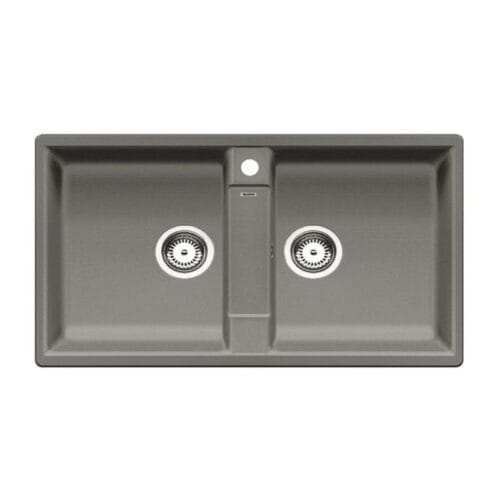 Thiết bị vệ sinh cao cấp chính hãng giá rẻ 2022 Chậu Rửa Đá Silgranit Hafele Alu Metallic 567.68.940